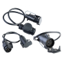 ADAPTER PRZEJŚCIÓWKA 13/7 Z PRZEWODEM 75 CM 12V WTYCZKA-GNIAZDO